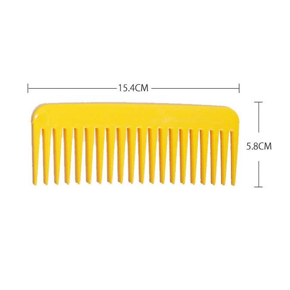 Pro Salon Dyeing Hair Accessories Hairdressing Coarse Wide Tooth Hair Comb Hair Styling Tool Hair Brush Wide Tooth Comb