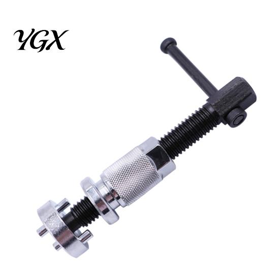 Disc Brake Tool Piston Rewind Kit Carbon Steel Cylinder Adjustment Set for Press-fit Component Remover Pad Replacement with Reaction Plate And