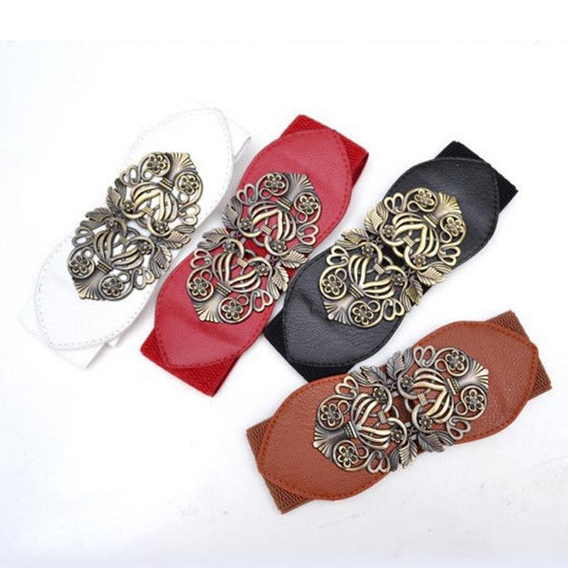Женский винтажный пояс, женский широкий металлический однотонный пояс, платье, юбка, украшение одежды