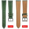 Watch Band Watch Strap Replacement Band Soft Italian Genuine Calf Leather Quick Release 18mm Watch Band for Men and Women Only [torbollo]