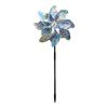 Reflective Bird Repellent Pinwheel Lightweight Bird Control Wind Spinner Garden Decoration Outdoor Windmill Ornament for Protecting Roof Orchard Yard