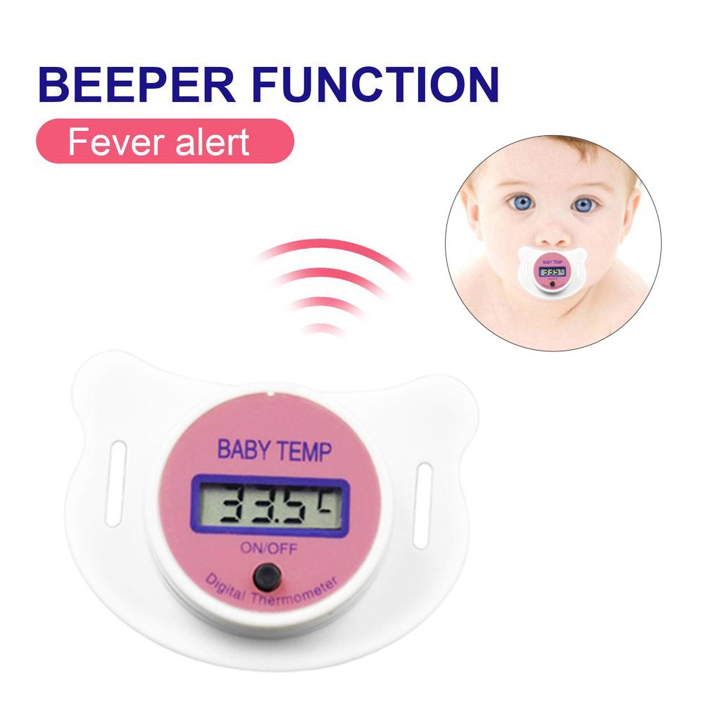 Цифровой детский термометр с ЖК-дисплеем, термометр для рта и соски, детский термометр для сосков, домашние инструменты для измерения температуры, диапазон