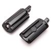 Черные резиновые подножки для мотоцикла, подножки, рычаг переключения передач для Harley Touring Sportster XL 883 1200 Softail DYNA Street XG 750