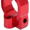 2PCS RC Wheel St Aluminum Alloy RC CShaped St Part for   1/10 Remote Control Car(Red )
