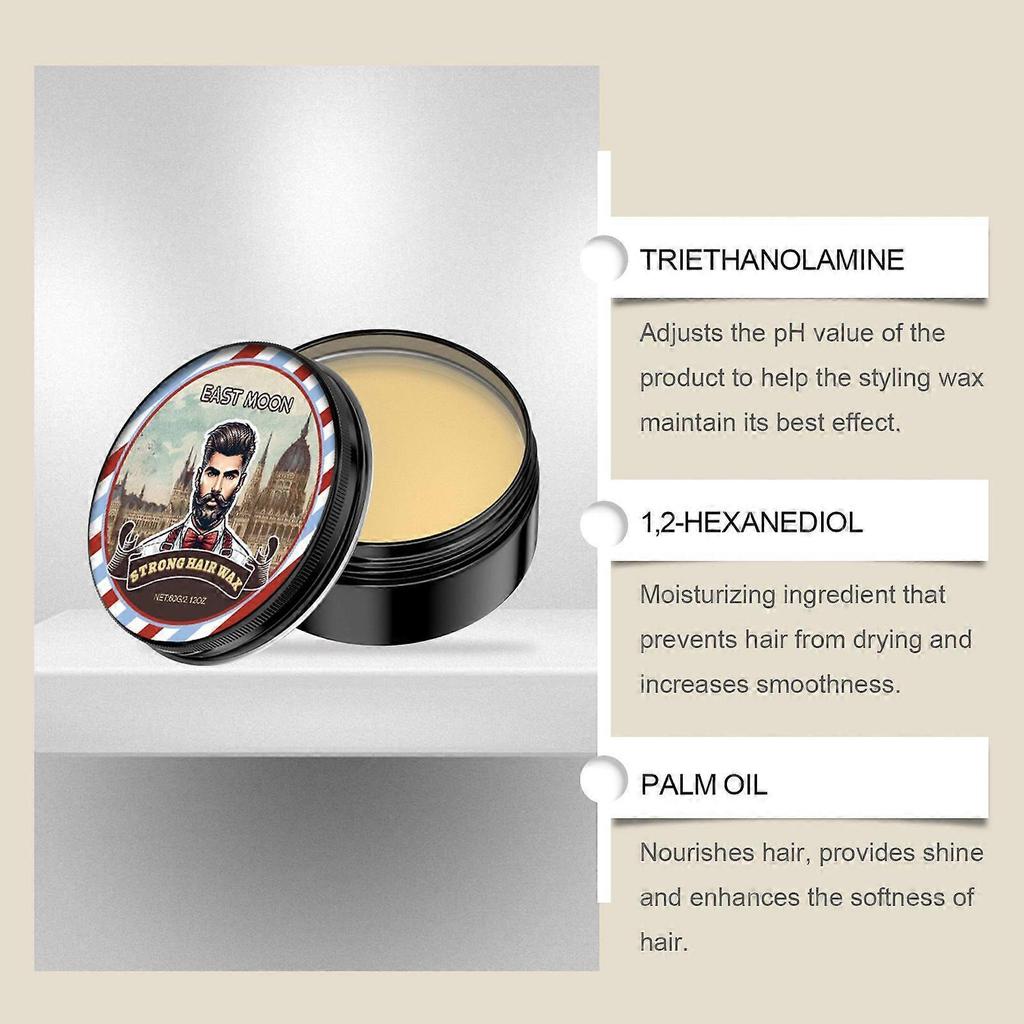 Styling wax improves hair fluffy frizz nourishing hair hair care styling wax 1