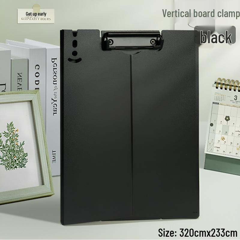 A4 Stand-Up Multifunction Clipboard & Document Storage Folder