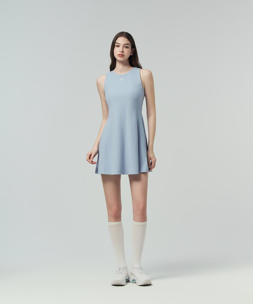 SERGIO TACCHINI W Базовое платье без рукавов (L.Индиго)