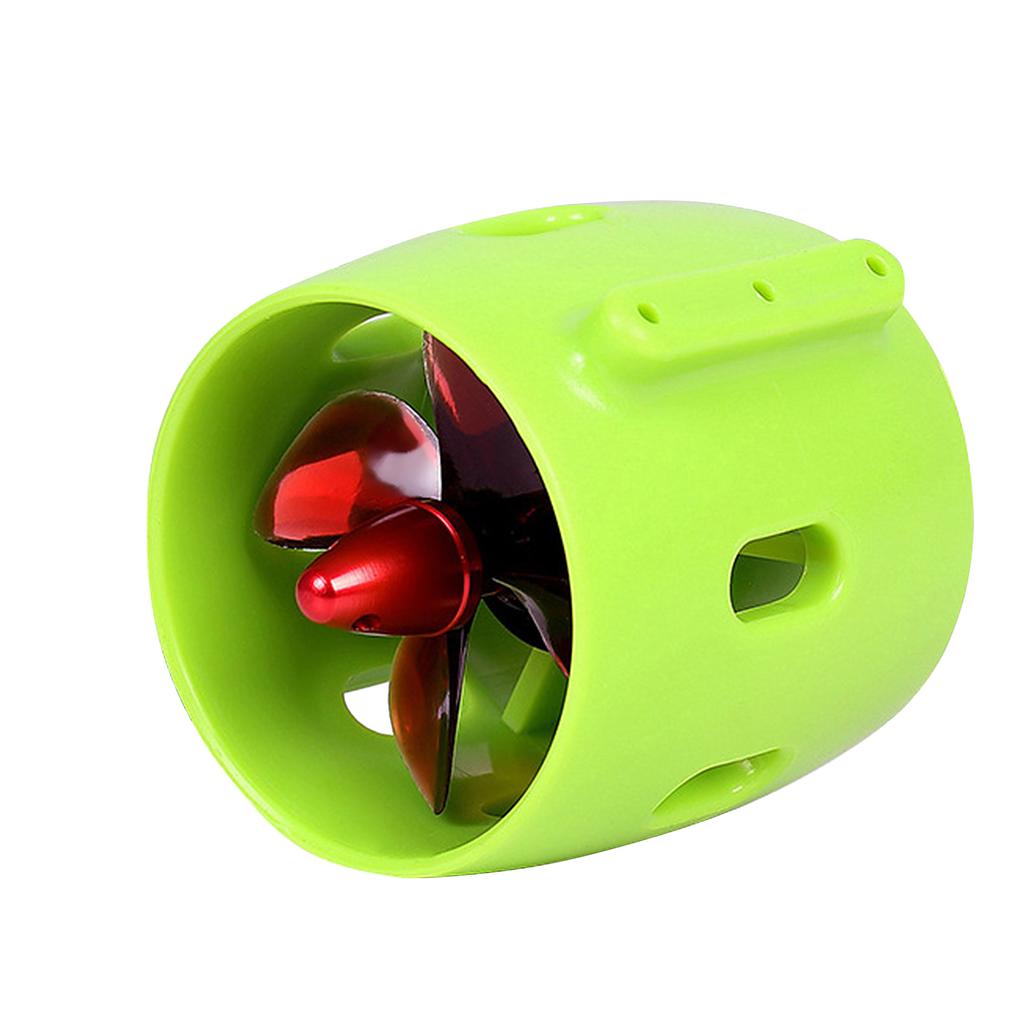 Подводный бесщеточный двигатель 1000 кВ по часовой стрелке с 4-лопастными гребными винтами 12-24 В водонепроницаемый электрический