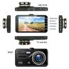 1Set Car Dash Camera Touchscreen 1080P Recorder LCD Dual Lens DVR Front Rear Cam