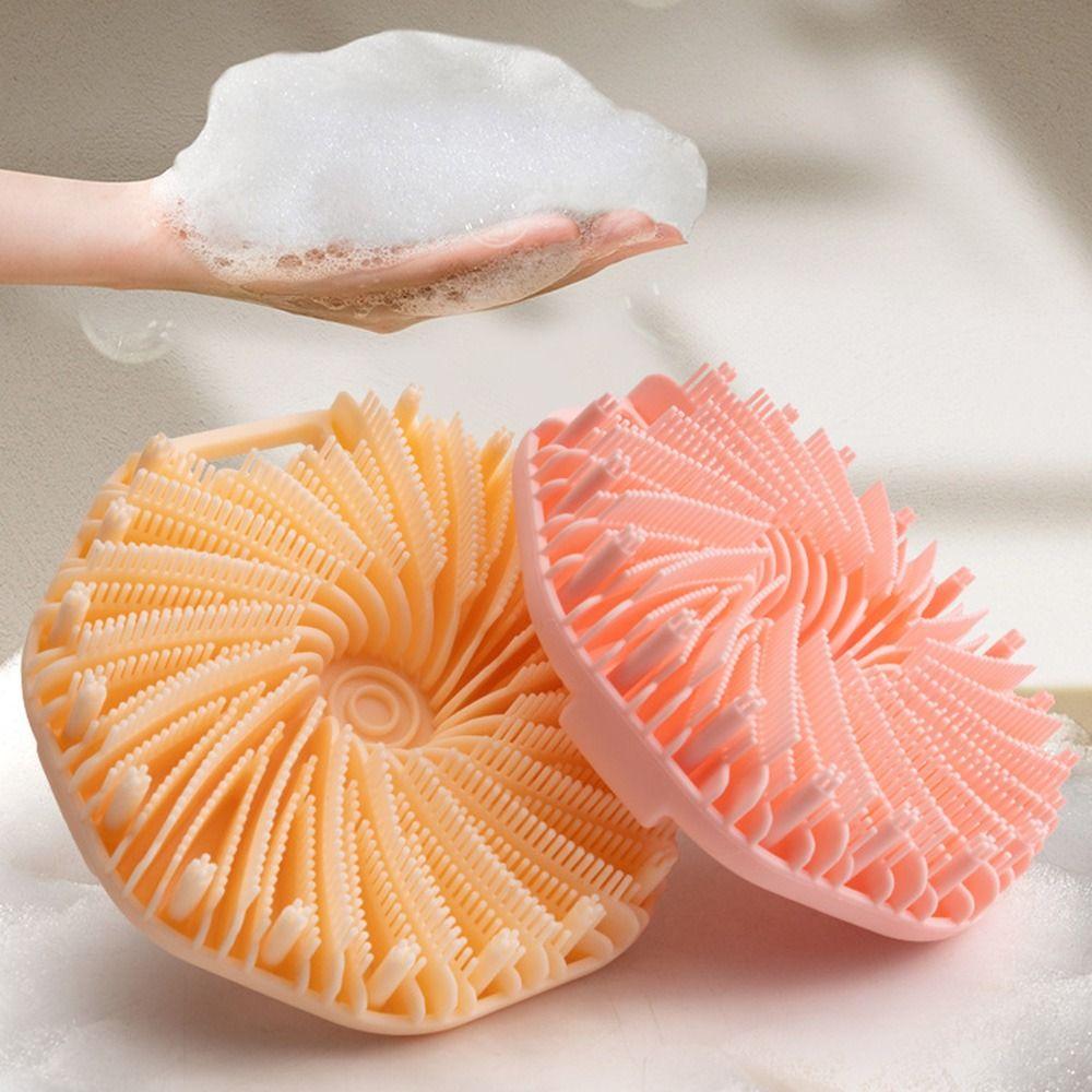 Face Body Shower Cleansing Brush Silicone Silicone Body Brush  Bath Tool