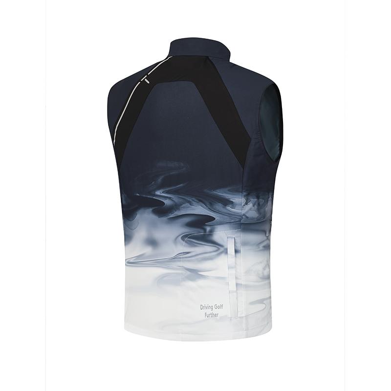 FILA Vests Men's All Over Print V neck Moderate Urban Techwear A11M435701FZA