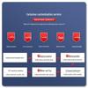 Перфорированная алюминиевая крышка для кондиционера для уличных общежитий