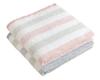 Senshu Towel Bath Towel Senshu Glad Border 2 Colors 1 Piece Each 63 X 120 Cm Thin Type 2 Piece Set Easy-drying TK-6020-2