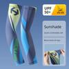 Sun Protection Neck Guard Scarf Sets Men's Summer Ice Silk Magic Scarf Riding Windproof Face Towel Mountaineering Face Covering Mask