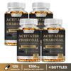 Airboy - 1200 mg Coconut Shell Activated Charcoal Capsules - Gastrointestinal Health