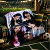 Kpop idle Blanket Lightweight Flannel Bedding Blanket Perfect for Travel, Camping, Living Rooms, Offices, Sofas, Fan Christmas gift