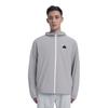adidas Функциональная спортивная повседневная куртка с капюшоном на молнии с длинным рукавом мужская куртка ледяного серого цвета JD5735