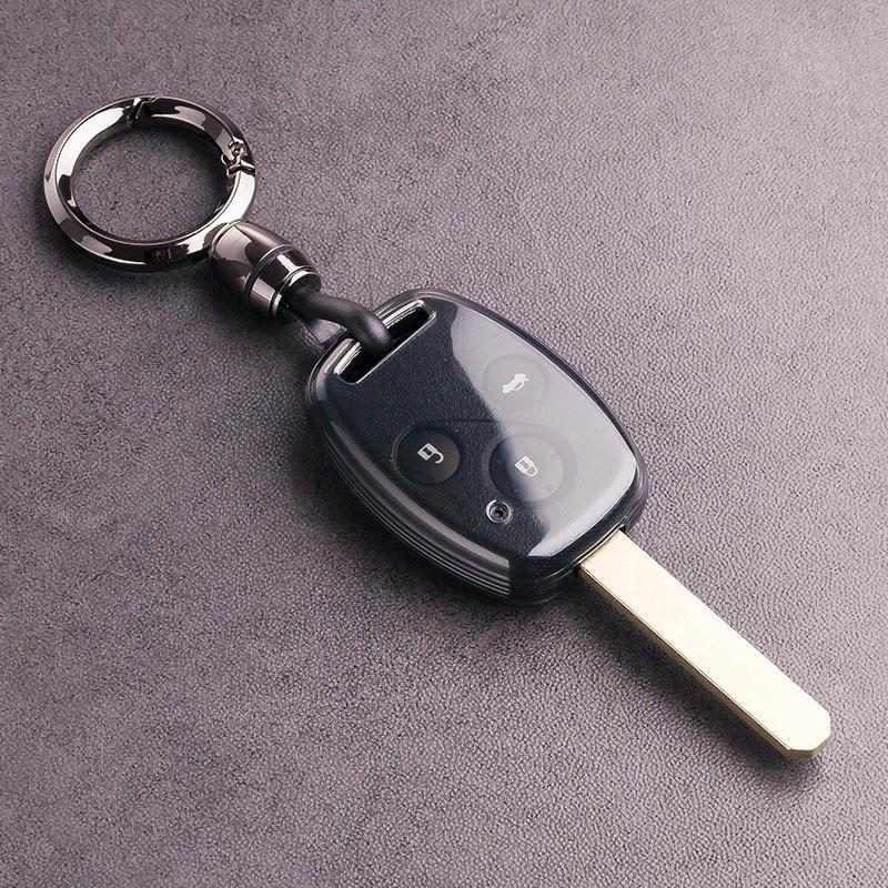 Чехол для ключа для Honda Civic 8-го поколения, Fit, Accord, CRV, Odyssey, Fengfan