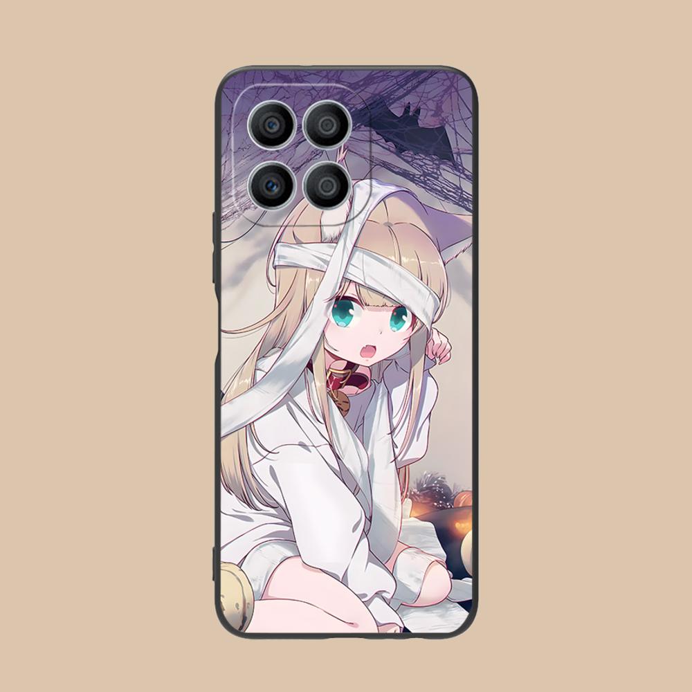 Anime Kinako Hara Mobile Phone Case for Honor 90 80 70 60 50 30 20 10 9 8 7 Pro S SE Lite 5G Colorful Printing Cover Luxury