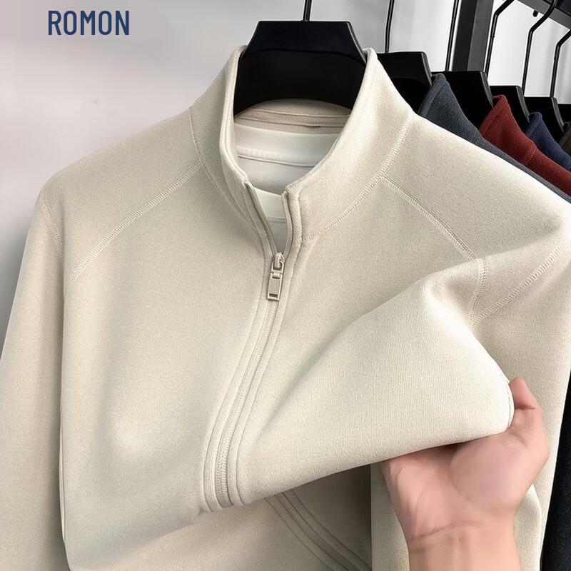 Romon Men's Loose-Fit Casual Autumn/Spring Jacket