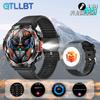 Smart Watch QTLLBT, Message Notification, Wireless Call Function, Calorie Tracker, Pedometer, Built-in LED Flashlight, 100+ Sports Modes