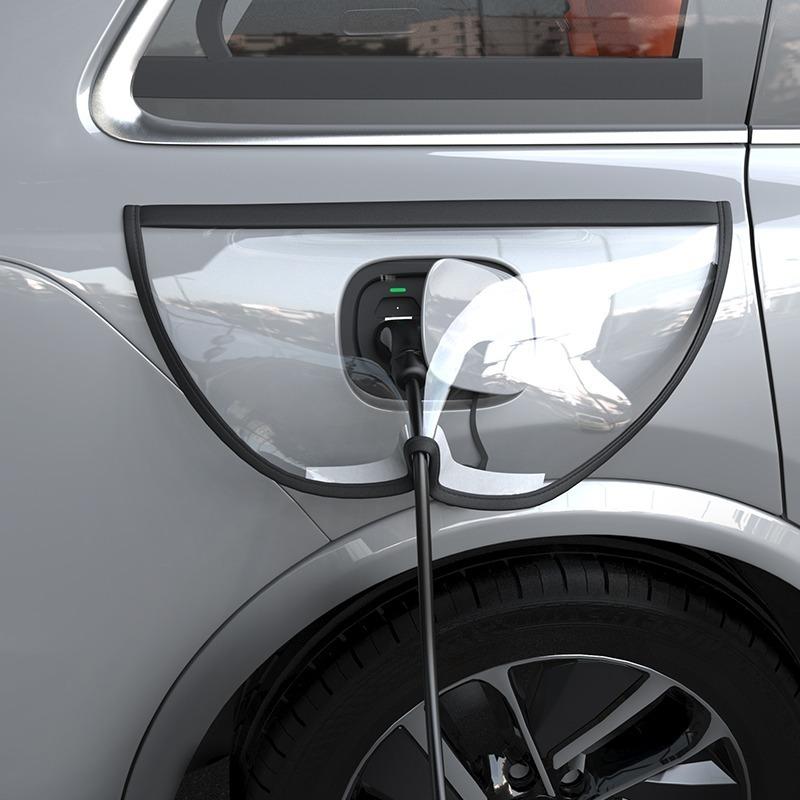 LI AUTO L6/L7/L8/L9/MEGA Car Charging Rain Cover Waterproof New Energy Protection Equipment Modification adsorption