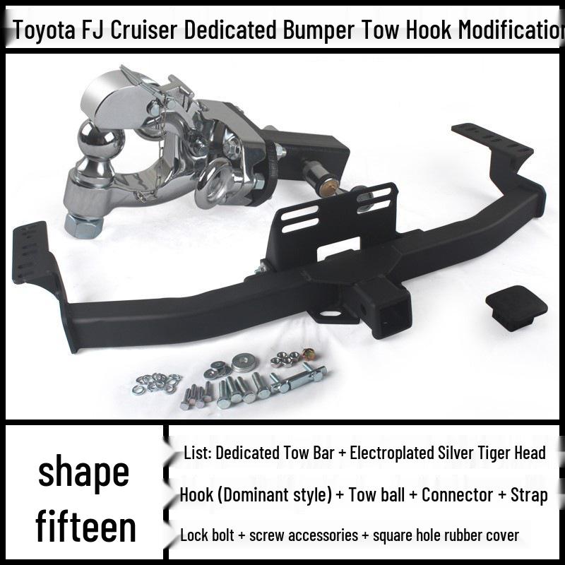Toyota FJ Cruiser Prado Модифицированный Крюк для Буксировки Прицепа Кронштейн Голова Тигра