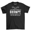 Not Always Grumpy On My Bicycle Mens T-Shirt Top Men Gift For Him Novelty Shirt