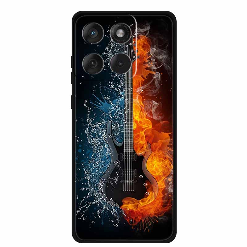 Soft Case For Motorola Edge 60 Fusion Case Cartoon Back Cover For Motorola Edge 60 Pro 5G Protective Cool Animal Bumper Bag Capa