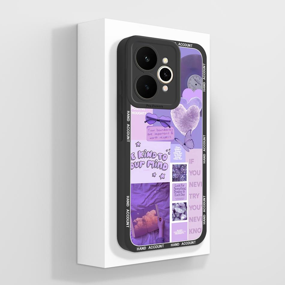 For Realme 15 Pro 5G Phone Case Pretty Flowers Patterns Soft Liquid Silicone Full Coverage Cover For Realme15 Shockproof Bumper