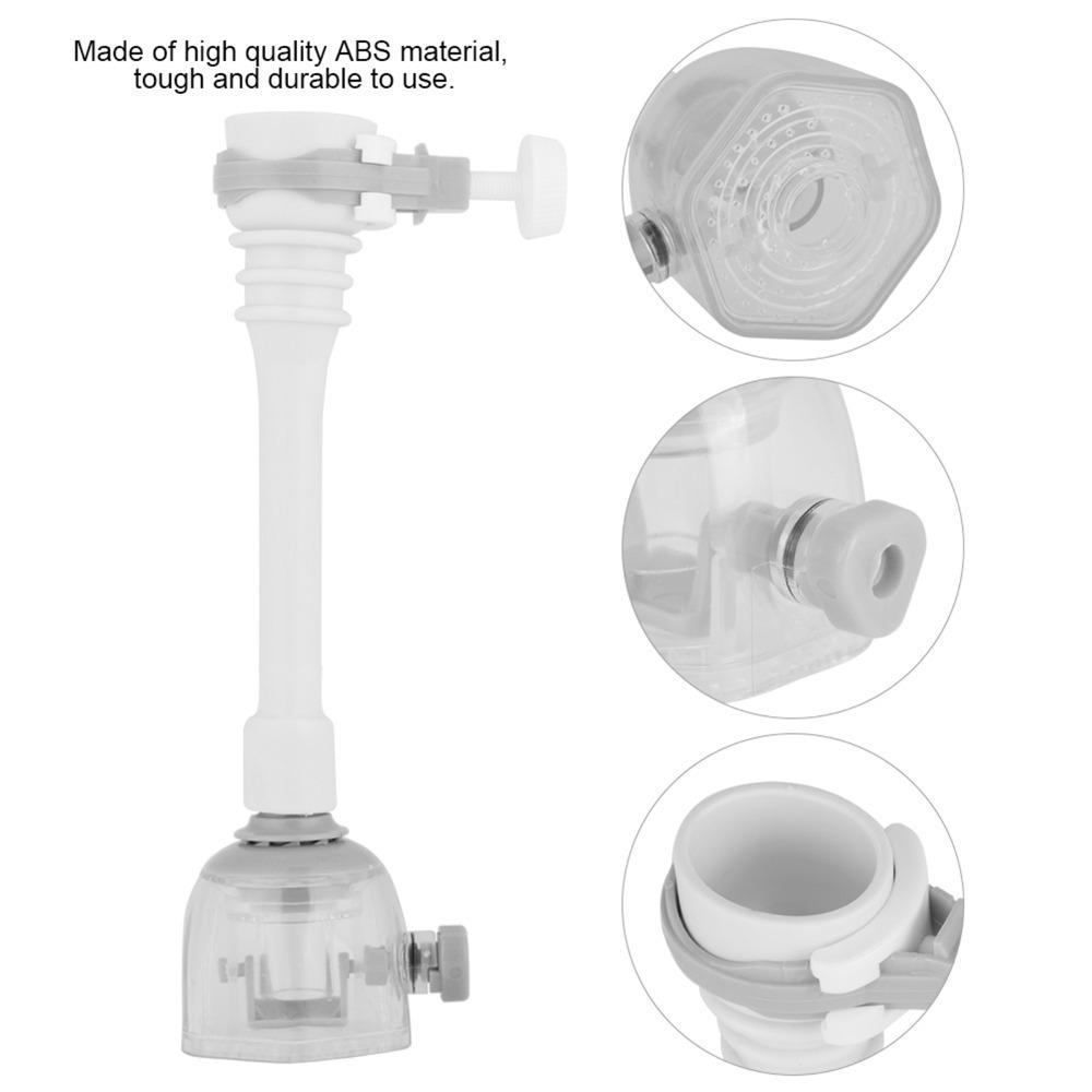 ABS + PP + TPR Faucet Nozzle Gray Extension Faucet Practical Faucet Spray Adapter Home Supply