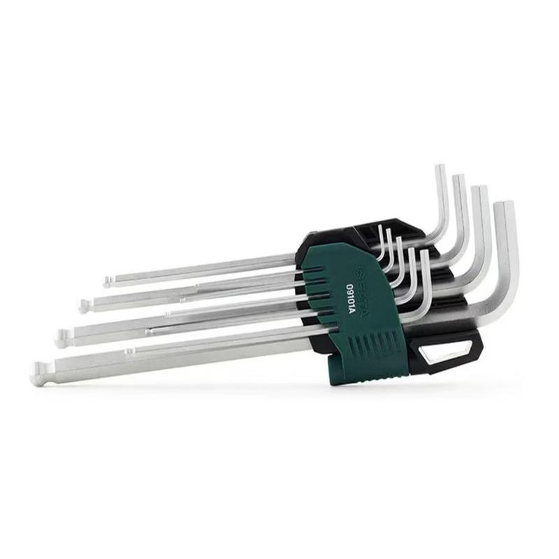 SATA Набор из 9 удлиненных шестигранных ключей с шаровым наконечником