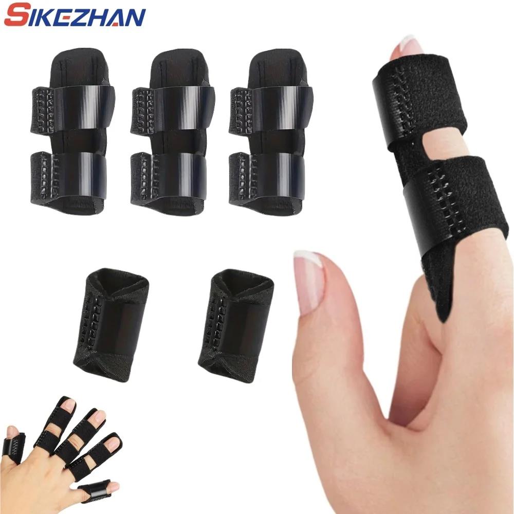 3/5pcs Ring Fingers Fixation Splint Socket Joint Dislocation Sprain Corrector Rehabilitation Support Straight Bending Protection 5