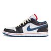 Air Jordan 1 Low SE Industrial Blue Sashiko Мужские кроссовки Белый Черный Сирена-Красный FV3622-141