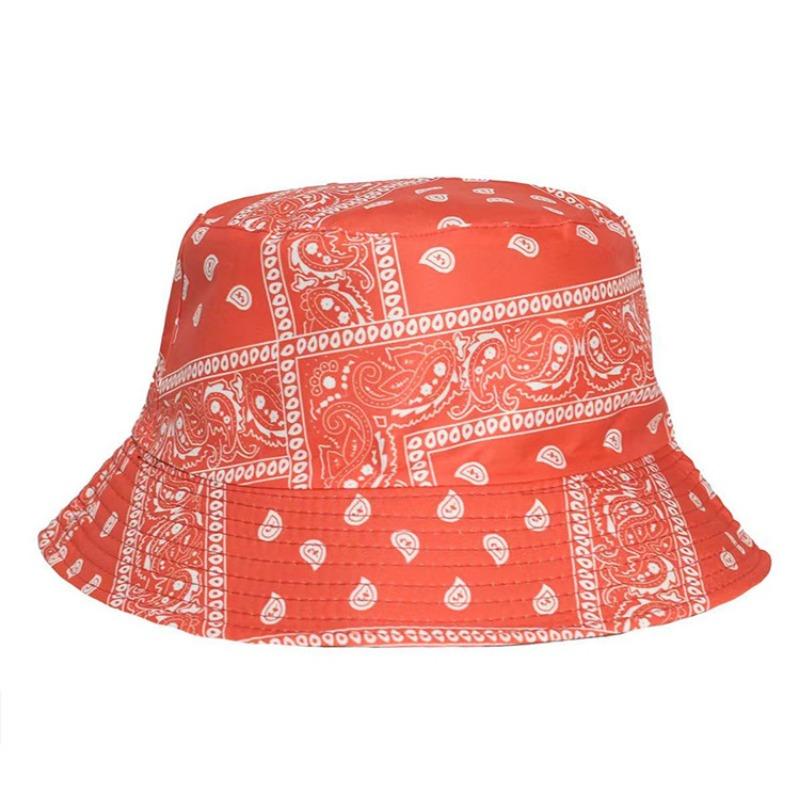 Ретро шляпа рыбака с цветком, уличная мода, складная шляпа для бассейна, двухсторонняя персонализированная шляпа от солнца, уличная шляпа