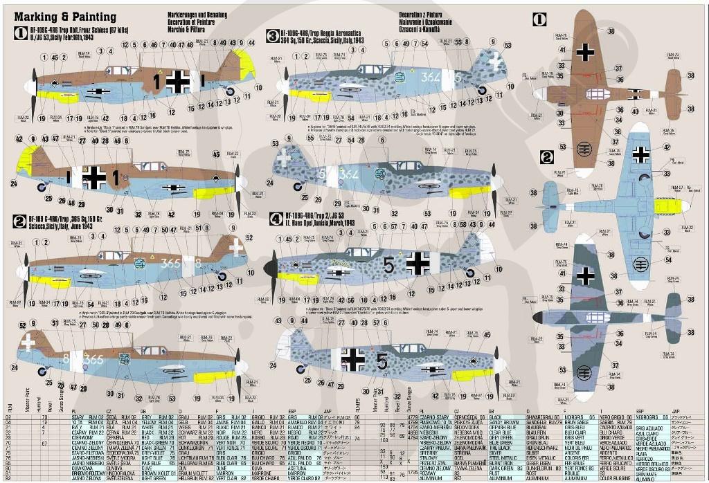 Mcrc88 bf-109g-4/trop shiess