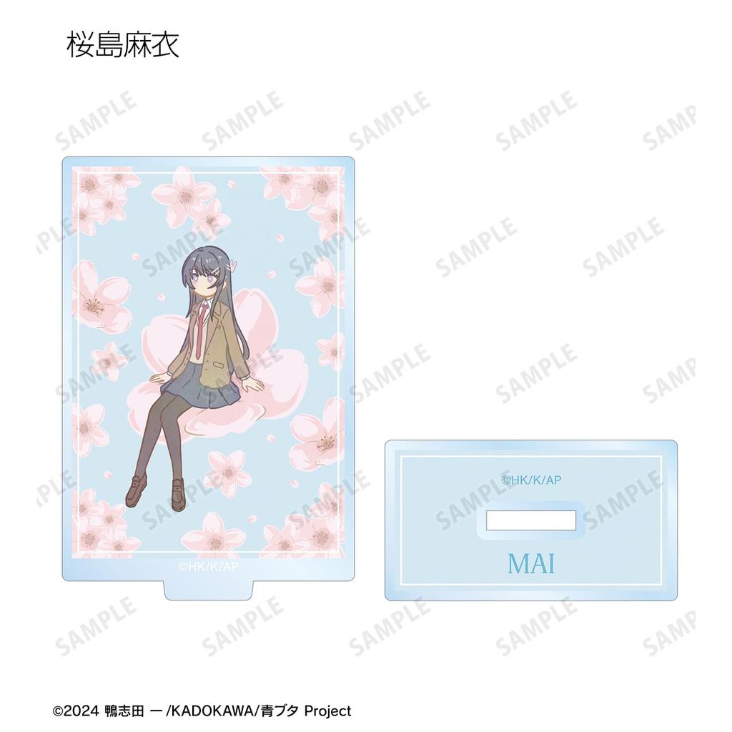 Не мечтает о серии «Девушка-кролик» Торговый Акриловый Стенд Ботания Коробка из 6 штук «Раскал Сэмпай»