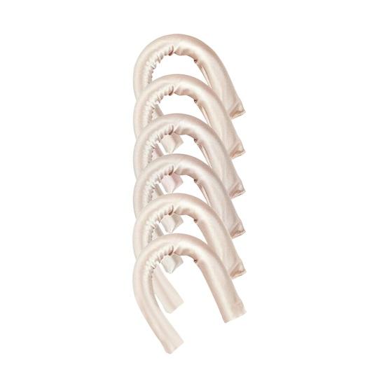 6 шт., бигуди для волос без нагрева, для женщин и девочек, для сна, на ночь, ленивые, большие, волнистые