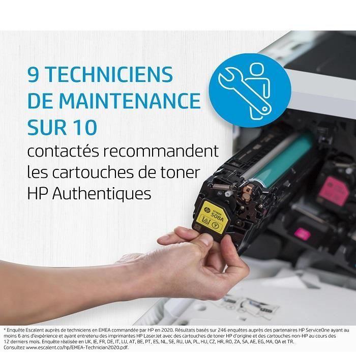 Cartouche de toner HP 507A (CE403A) magenta pour imprimantes LaserJet 500 MFP M570/500 MFP M575/500 M551