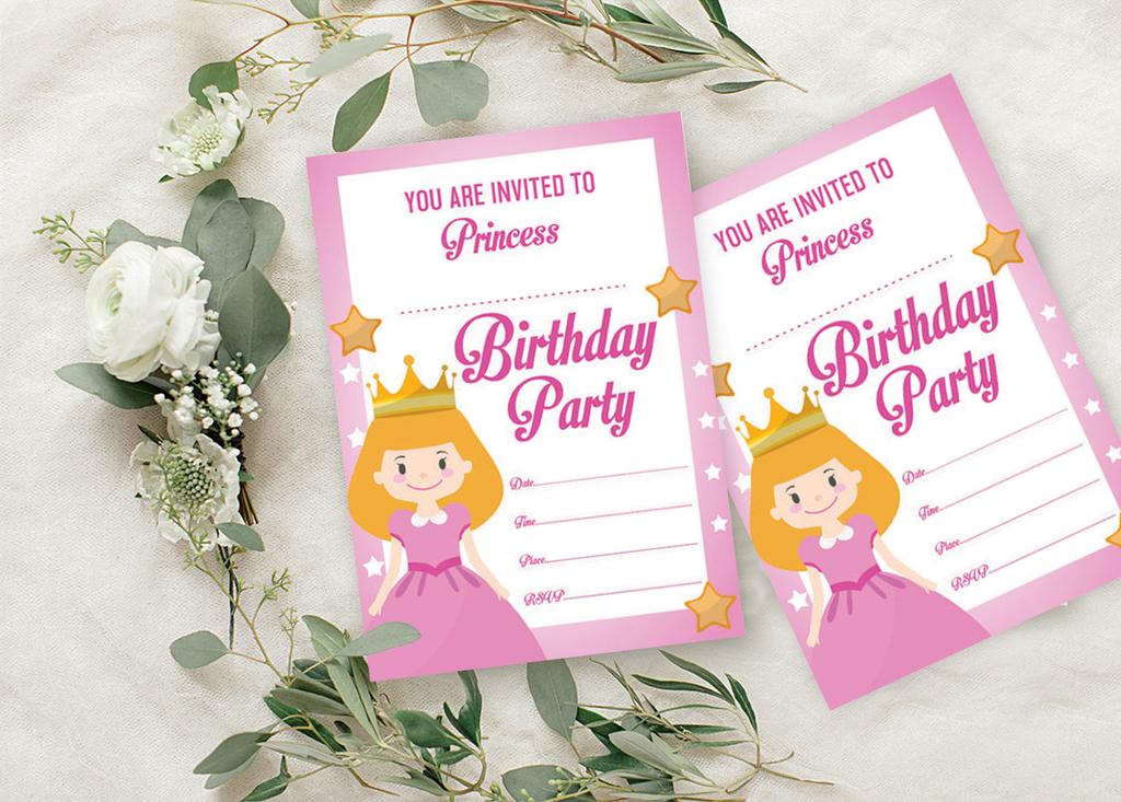 Дорогой сувенир, белая пригласительная открытка на день рождения, для печати, заполнения или записи, приглашения для вечеринок, упаковка из 28 5 x 7