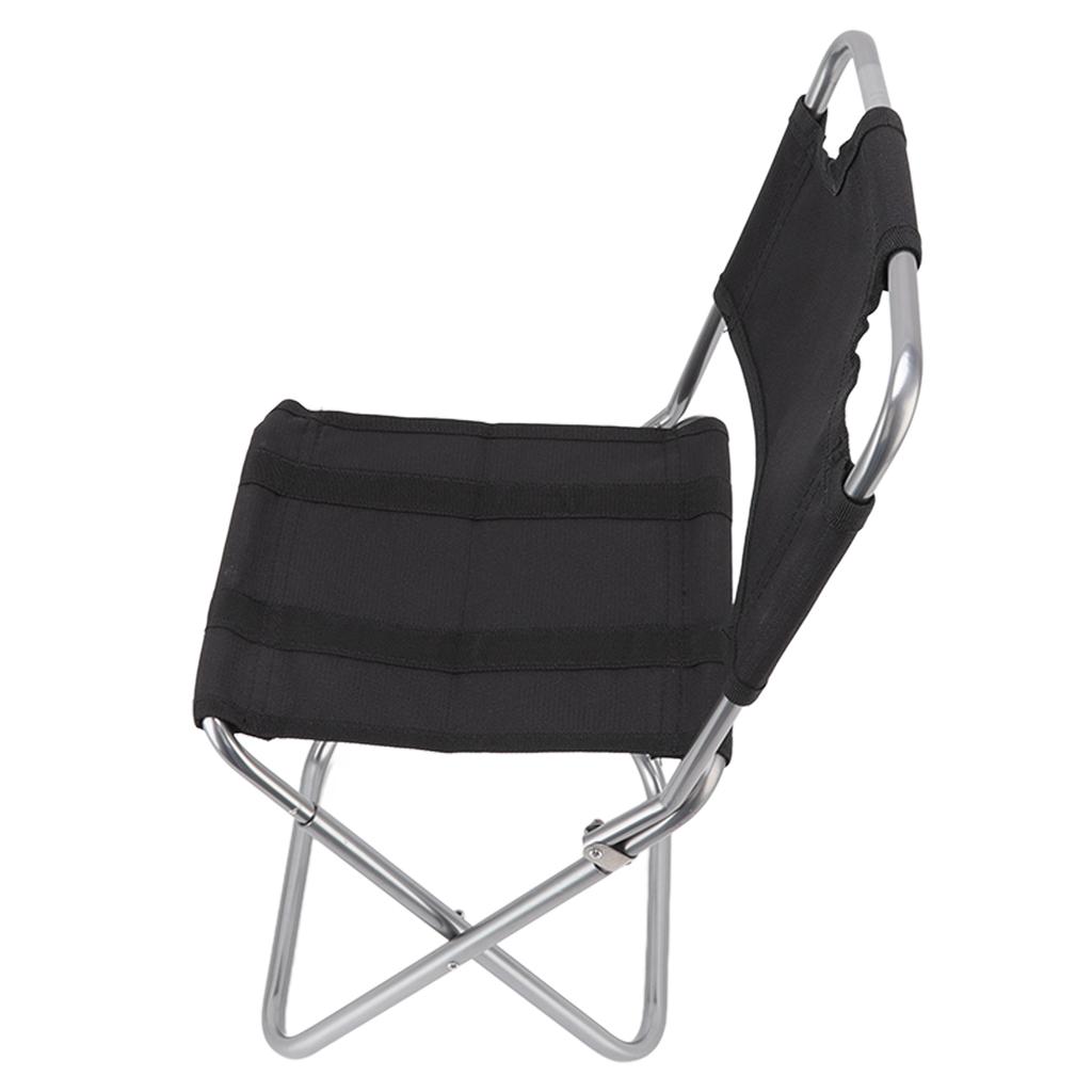 Складной стул с дышащей тканью, портативный, небольшой, со спинкой, для рыбалки, кемпинга, барбекю