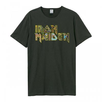 Iron Maiden Футболка унисекс с логотипом Iron Maiden для взрослых
