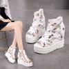 High-Heeled Sandals Women'S Summer New Style Platform Hollowed Out Fish Mouth Sandals