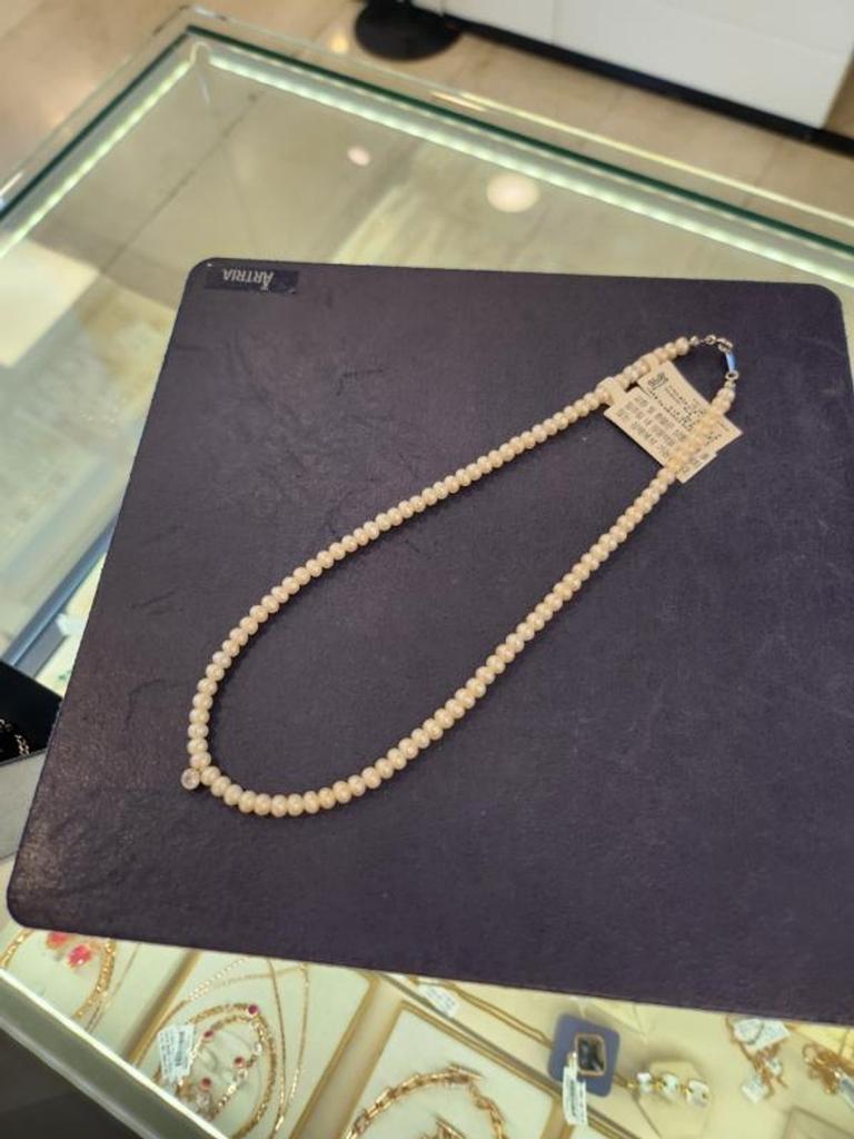 Atria Flower Freshwater Pearl Dangle N Necklace MATNEJJ0001JJF