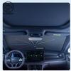 Для XPENG G9 xiaopeng G9 2023 2024 2025 Автомобильный солнцезащитный козырек на лобовое стекло Складной зонт amry Передние аксессуары для теплоизоляции