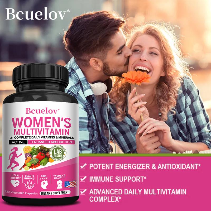 Multivitamins Dietary Supplement, With Calcium, Biotin, Lodine, 120 Capsules