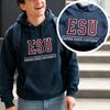 ESU Empire State University Худи Толстовка Том Холланд Новый День Мерч Питер Худи Унисекс Весна и Лето Длинный Рукав