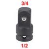 3/8\" To 1/2\" Socket Adapter 3/8\" To 1/4\" Adapter Black 1/2\" To 3/4\