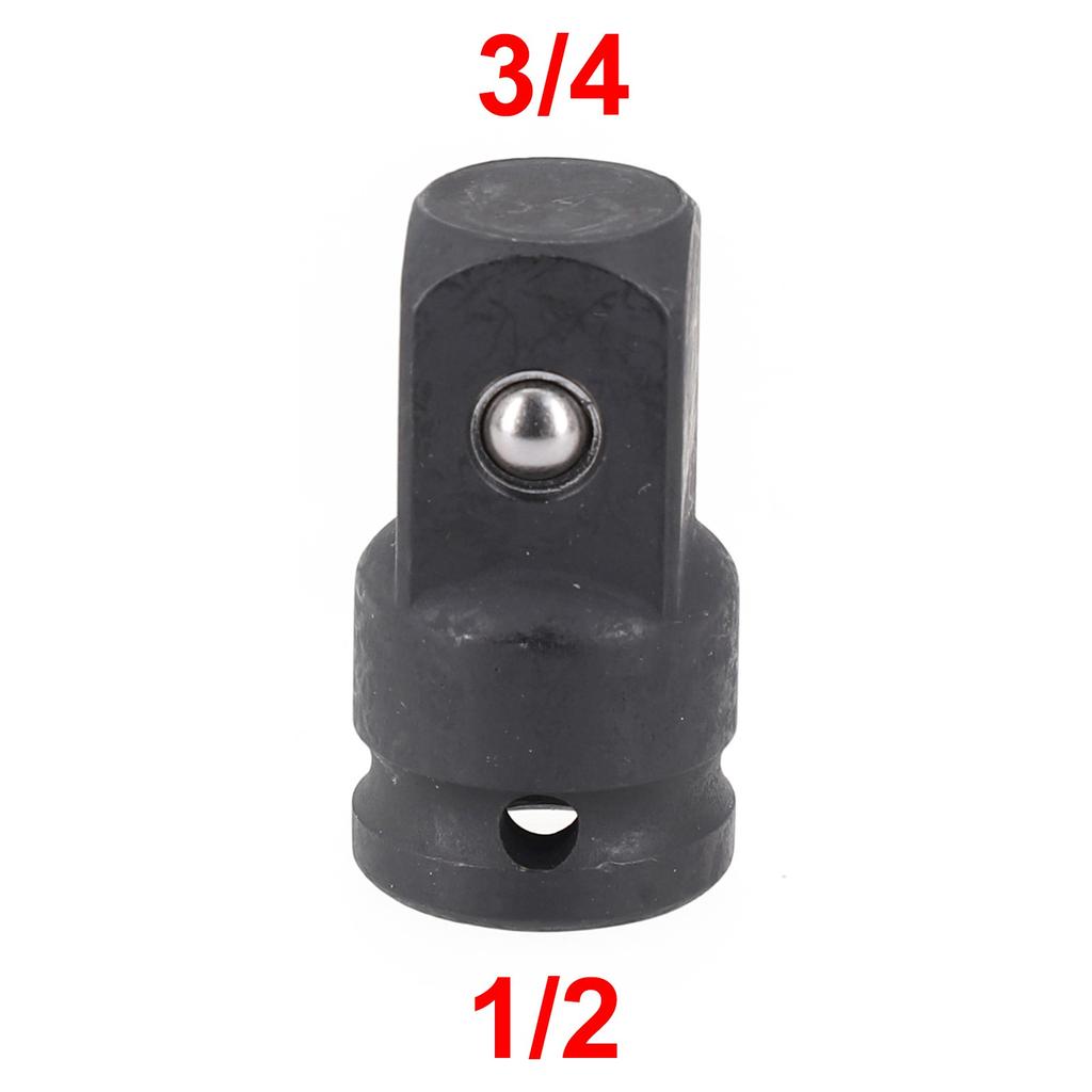 3/8\" To 1/2\" Socket Adapter 3/8\" To 1/4\" Adapter Black 1/2\" To 3/4\