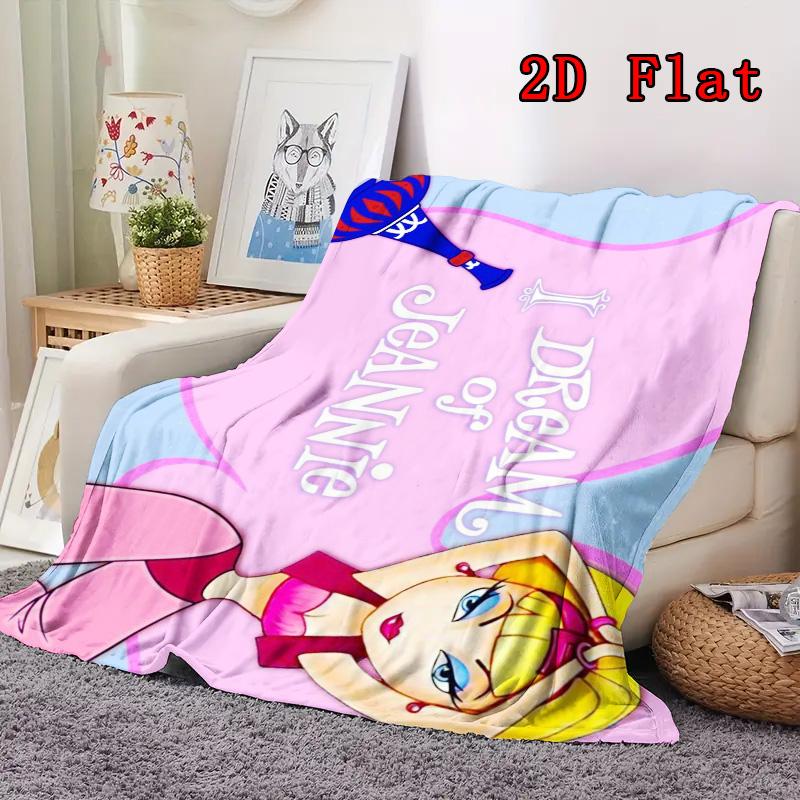Stylish Cartoon Girl 2D Flat Pattern Flannel Blanket High quality All Seasons Warmth and Comfort Perfect for Christmas Gifts.MMT0918225